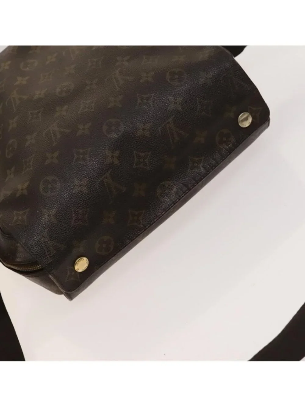 Authentic LOUIS VUITTON Monogram Naviglio Shoulder Bag SPO M50205 LV